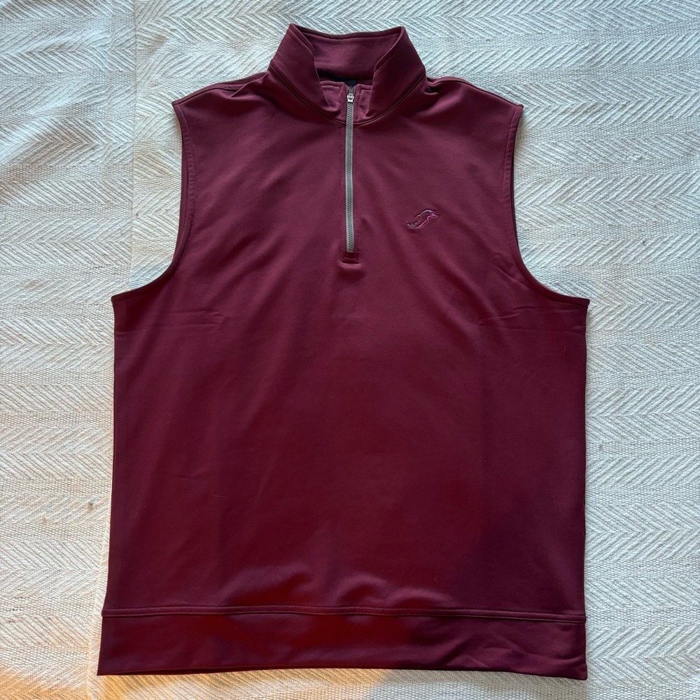 Men’s 1/2 zip golf vest